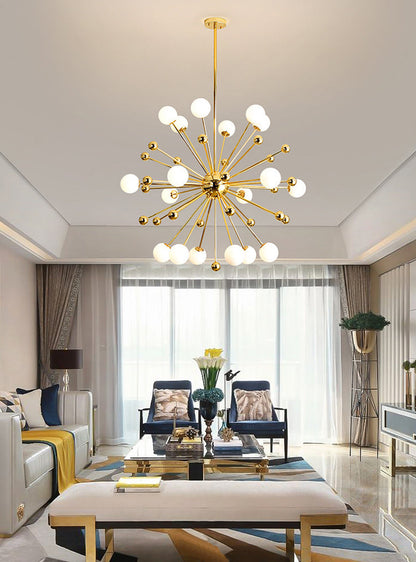 Polished Satellite Chandelier - Loonglight