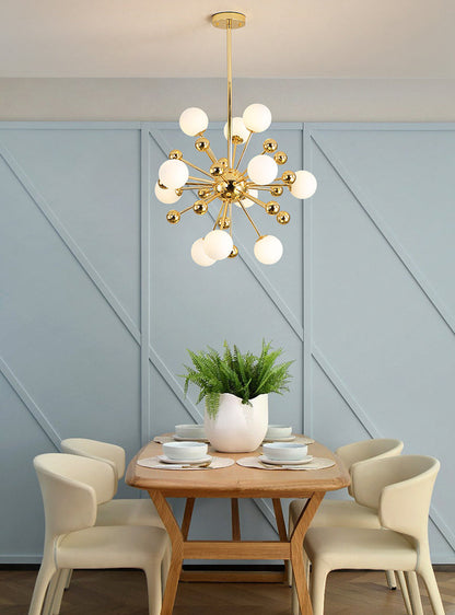 Polished Satellite Chandelier - Loonglight