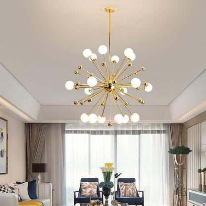 Polished Satellite Chandelier - Loonglight