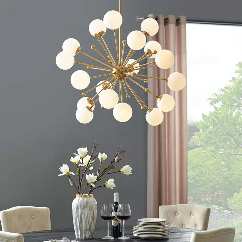 Polished Satellite Chandelier - Loonglight