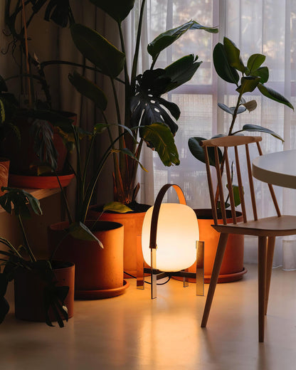 Portable Lantern Metal Table Lamp - Loonglight