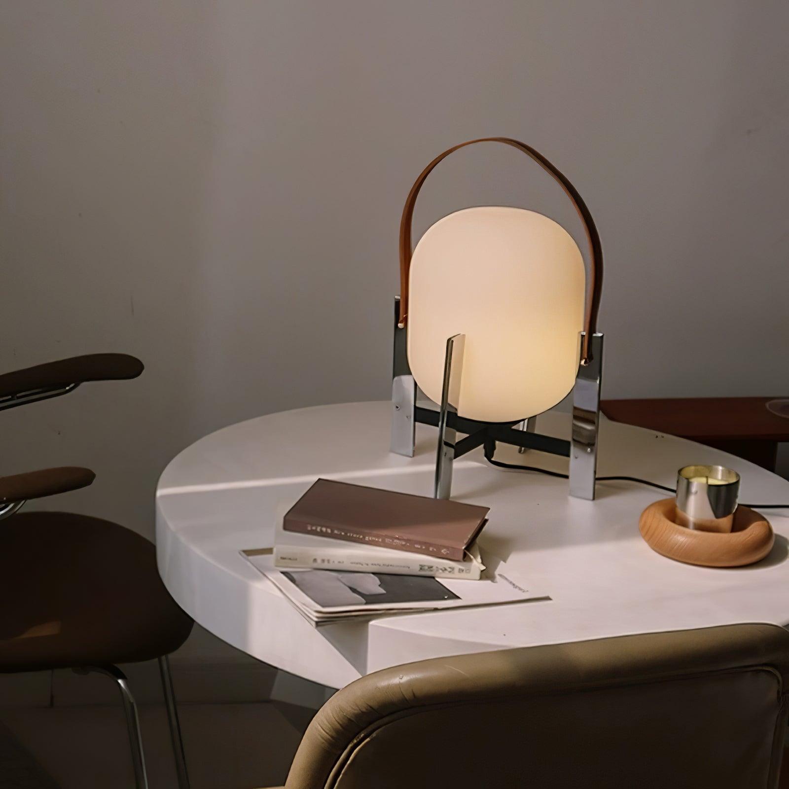 Portable Lantern Metal Table Lamp - Loonglight