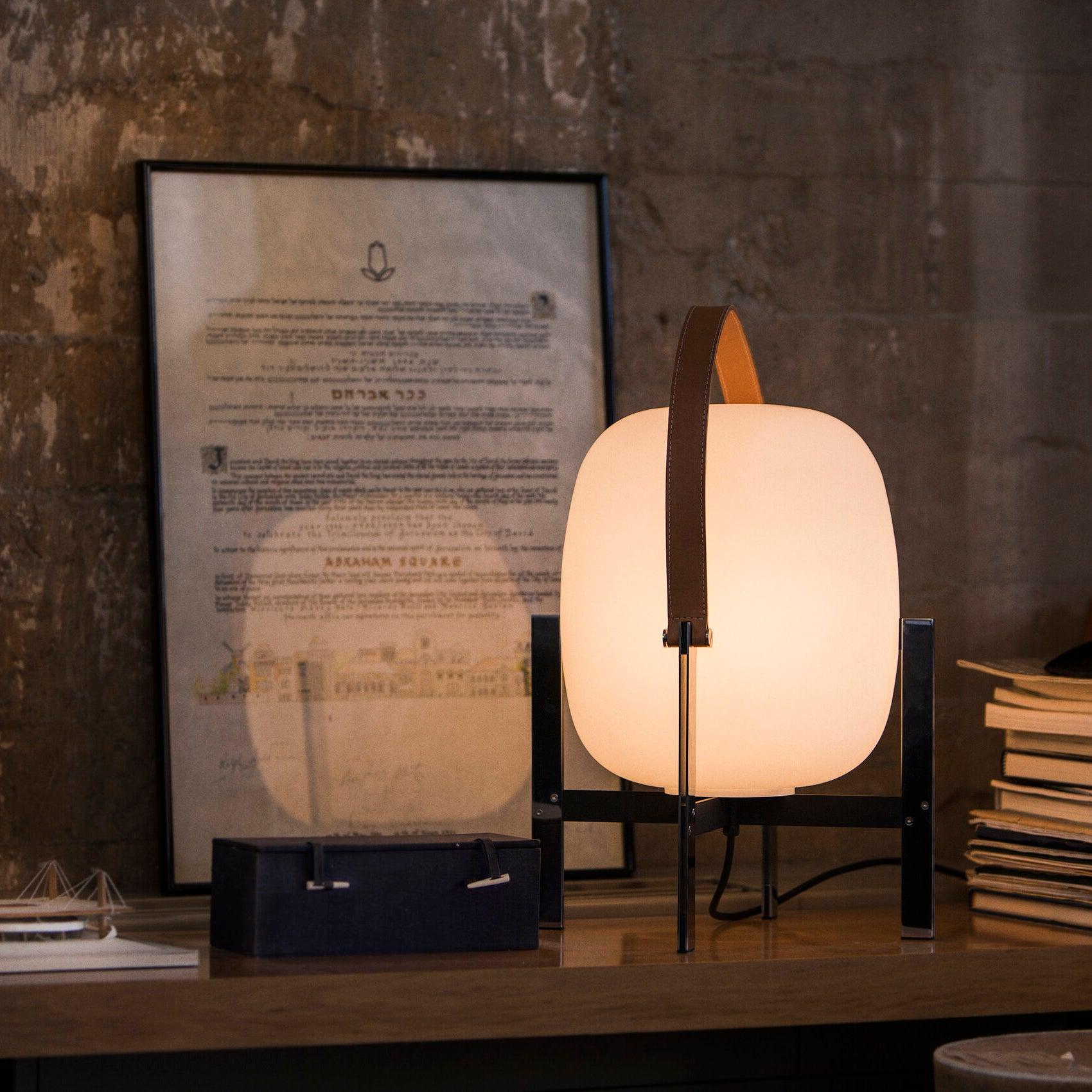 Portable Lantern Metal Table Lamp - Loonglight