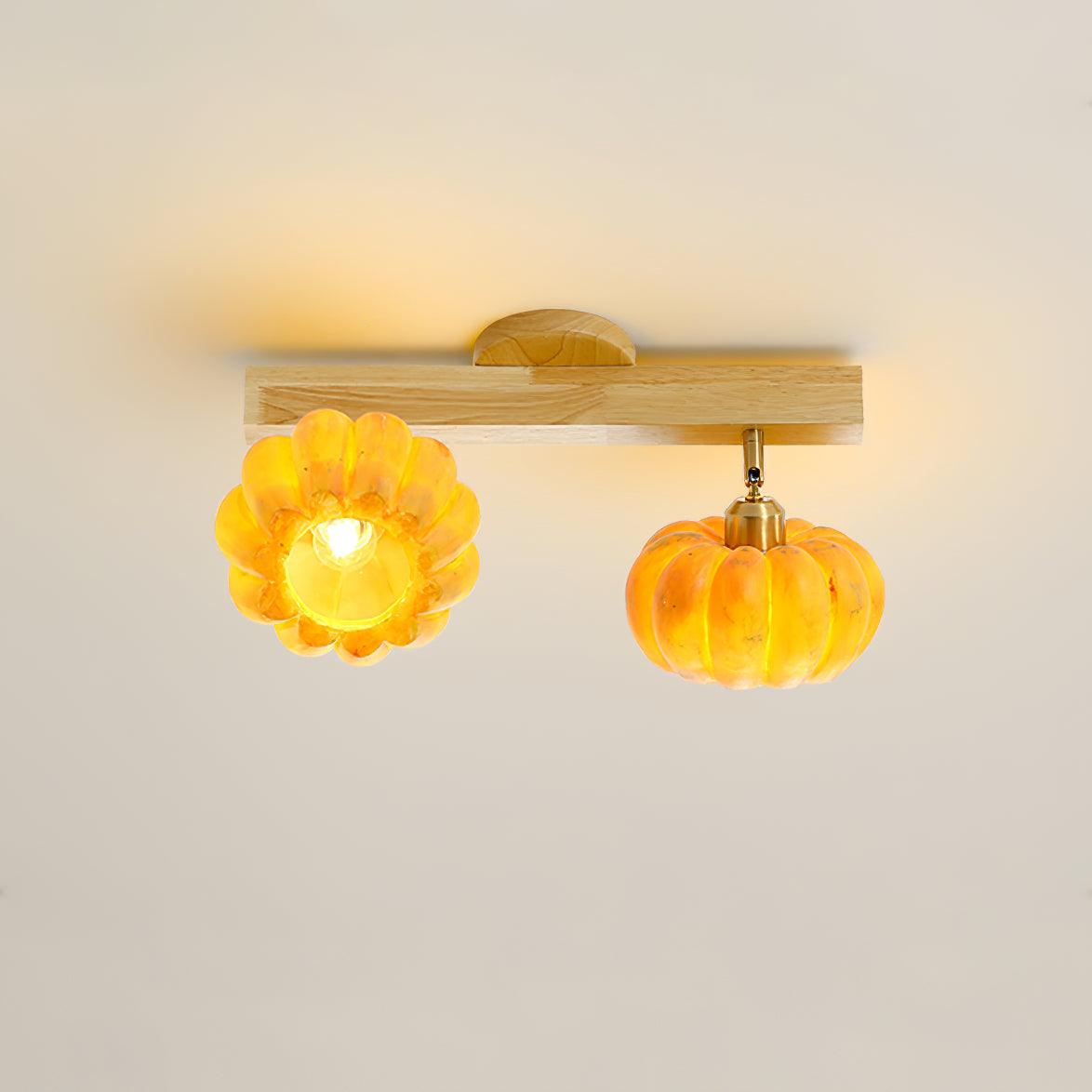 Pumpkin Ceiling Lamp - Loonglight