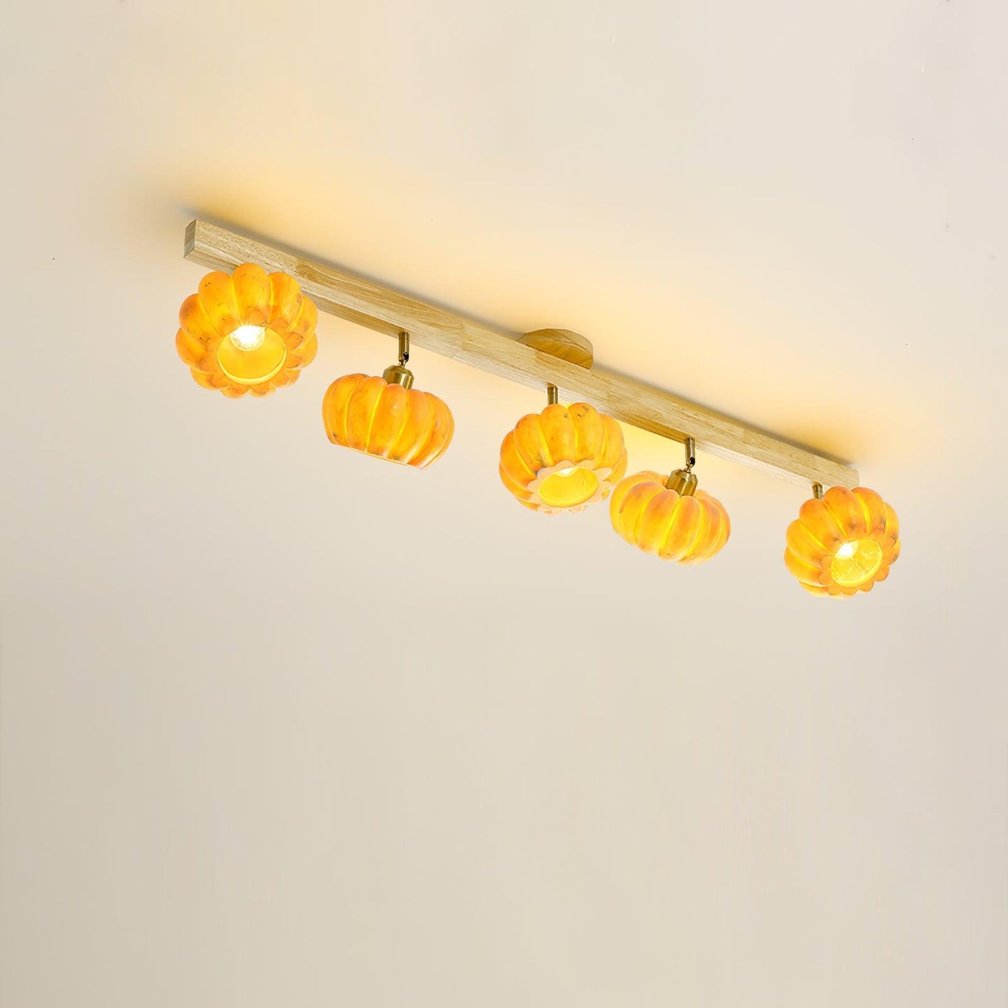 Pumpkin Ceiling Lamp - Loonglight