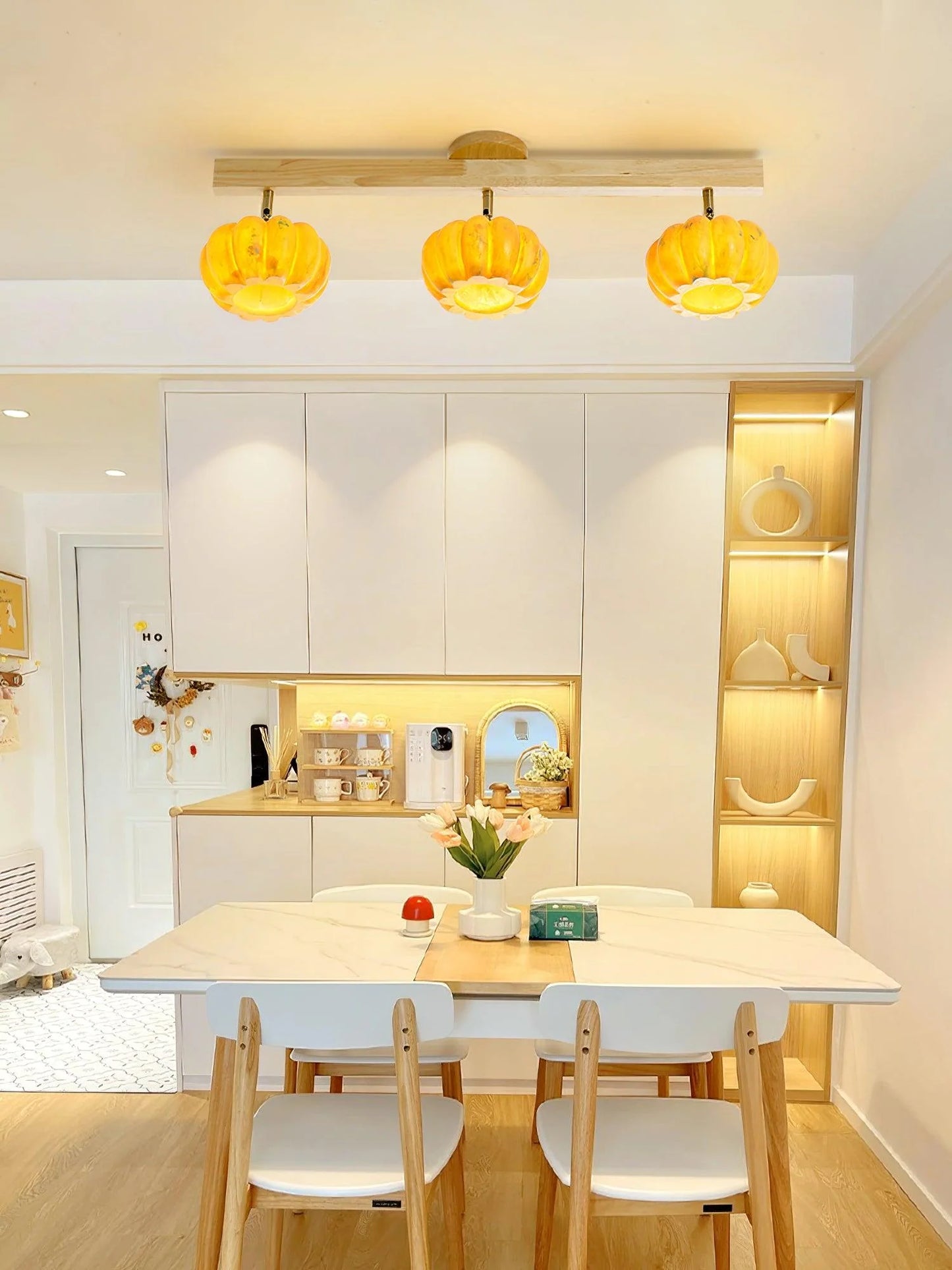 Pumpkin Ceiling Lamp - Loonglight