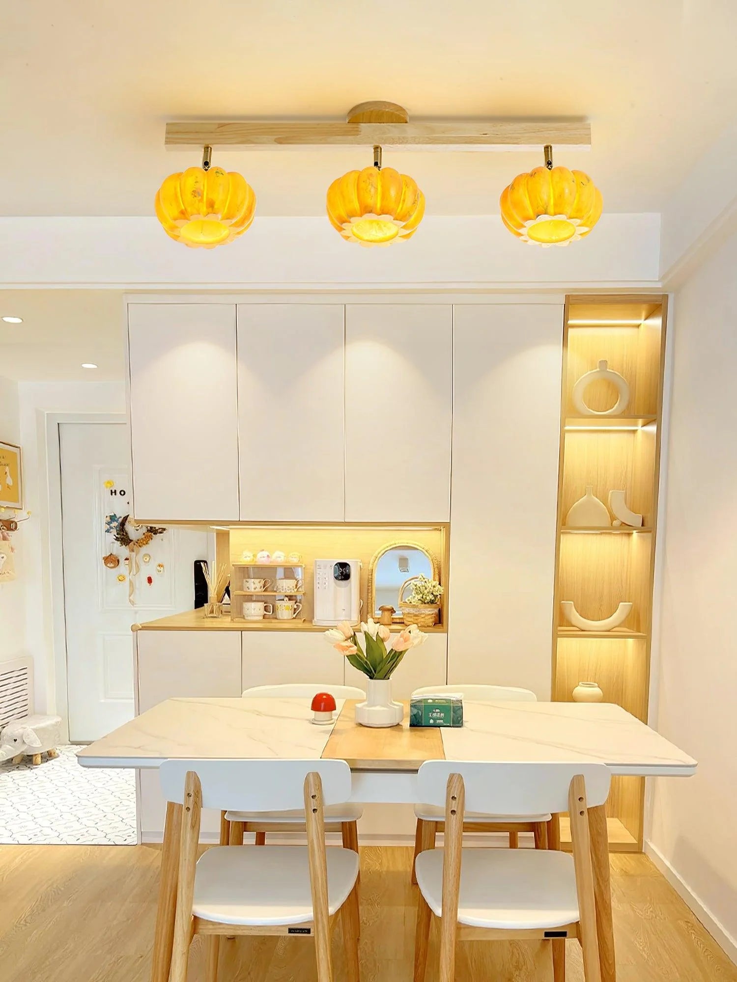 Pumpkin Ceiling Lamp - Loonglight