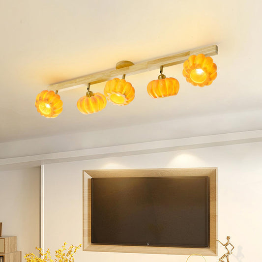 Pumpkin Ceiling Lamp - Loonglight