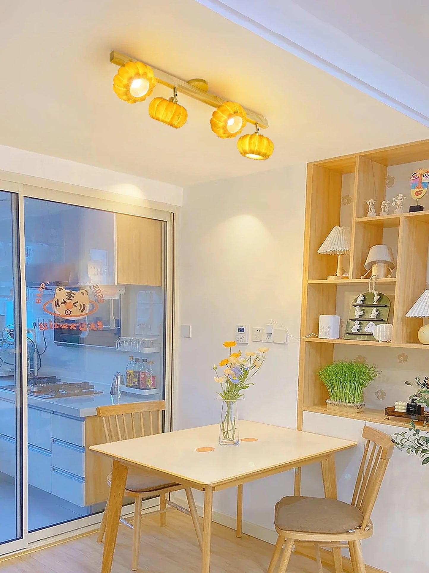 Pumpkin Ceiling Lamp - Loonglight