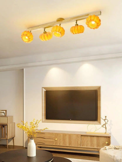 Pumpkin Ceiling Lamp - Loonglight