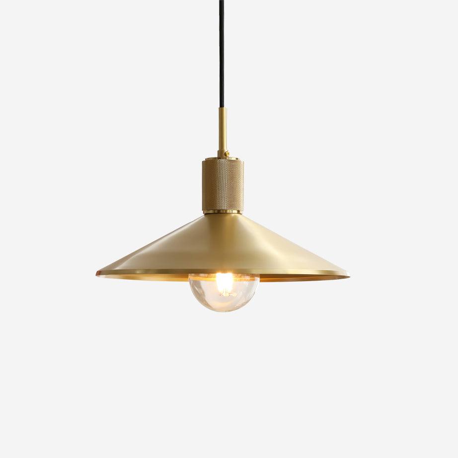 Quentin Brass Pendant Light - Loonglight