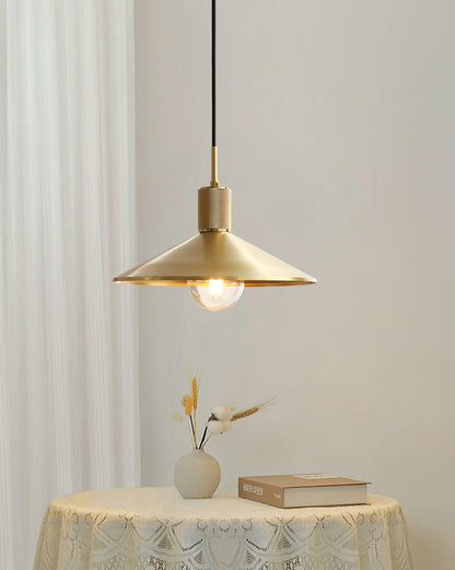 Quentin Brass Pendant Light - Loonglight
