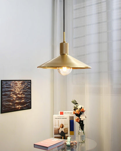 Quentin Brass Pendant Light - Loonglight