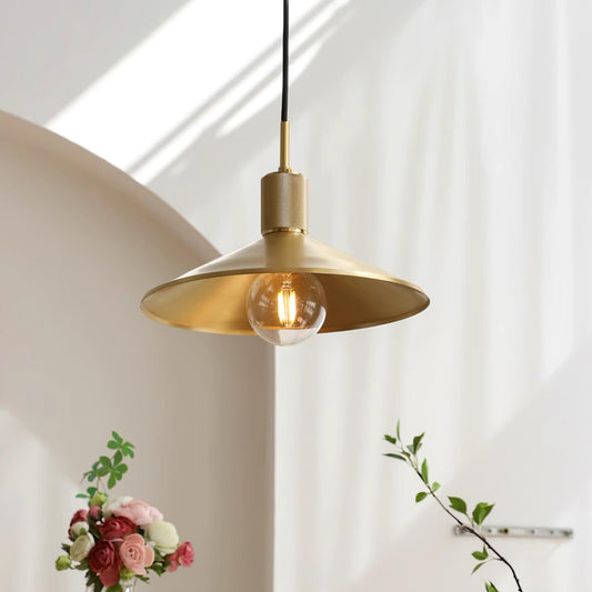 Quentin Brass Pendant Light - Loonglight
