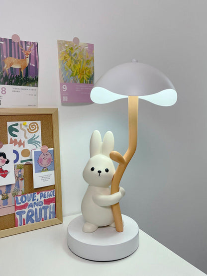 Rabbit Hug Table Lamp - Loonglight