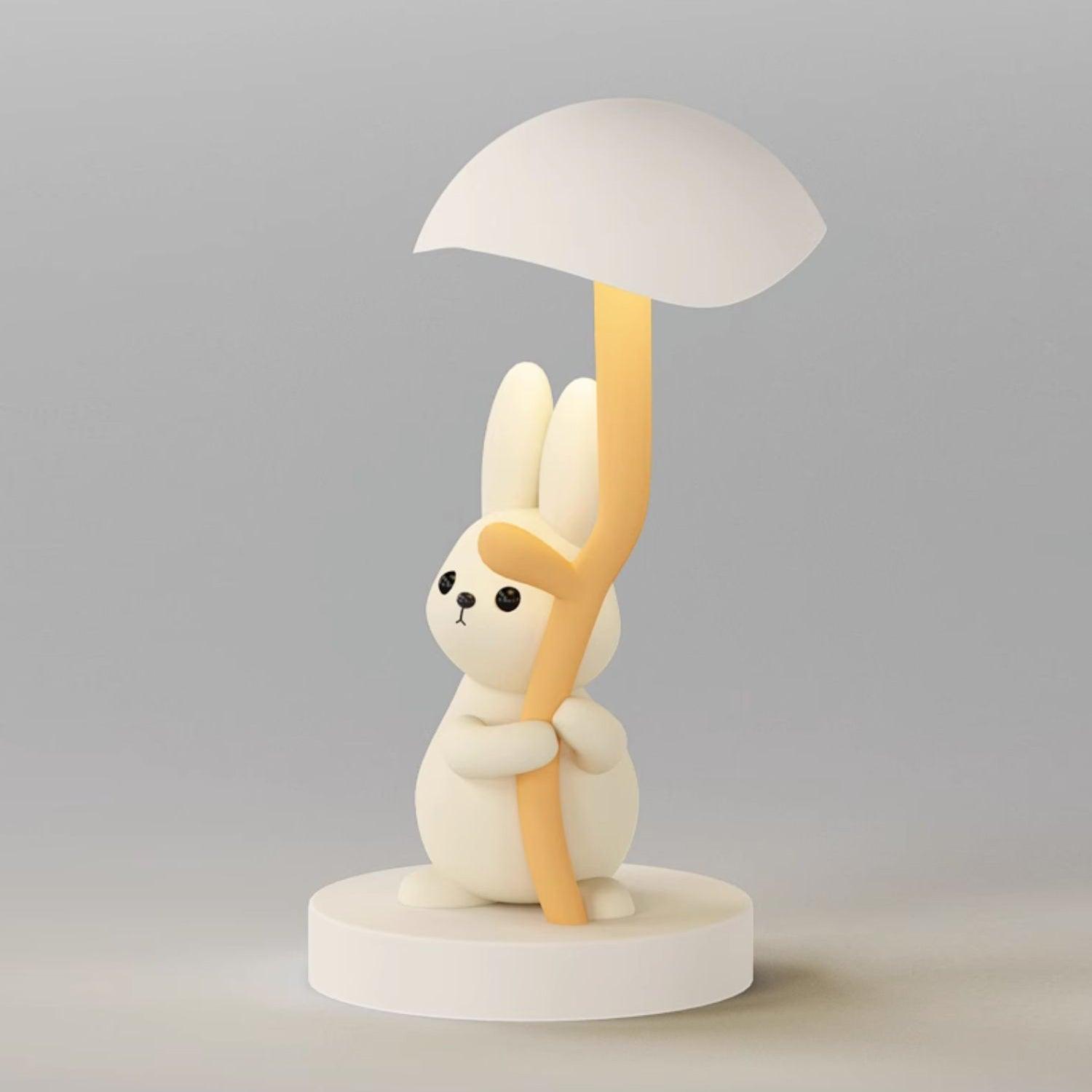 Rabbit Hug Table Lamp - Loonglight