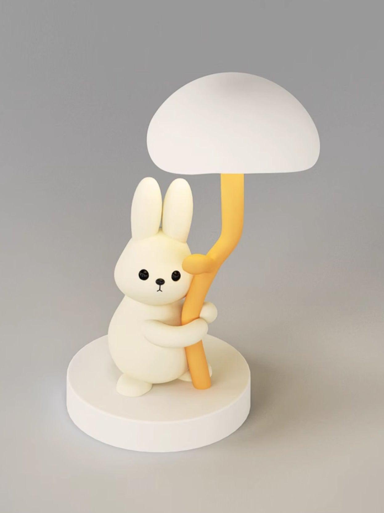 Rabbit Hug Table Lamp - Loonglight
