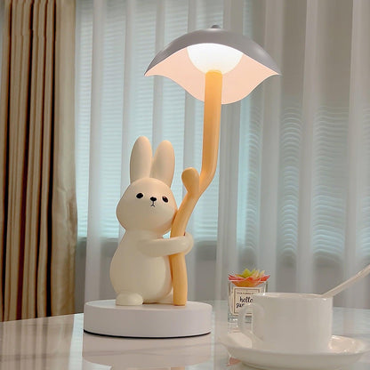 Rabbit Hug Table Lamp - Loonglight