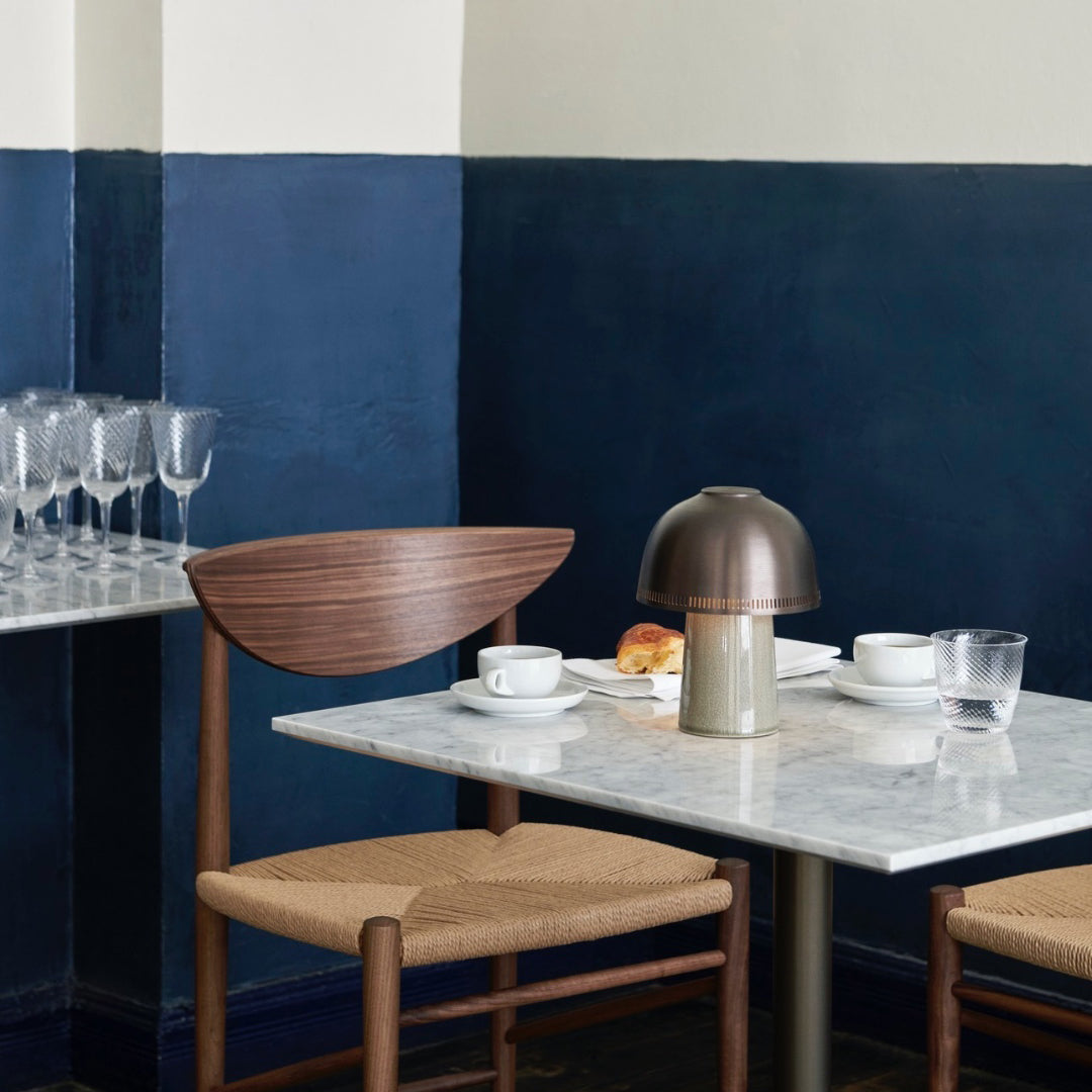 Raku Mushroom Table Lamp - Loonglight