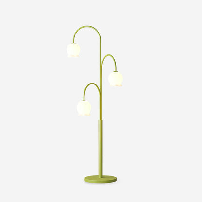 Green Jenavive Floor Lamp - Loonglight