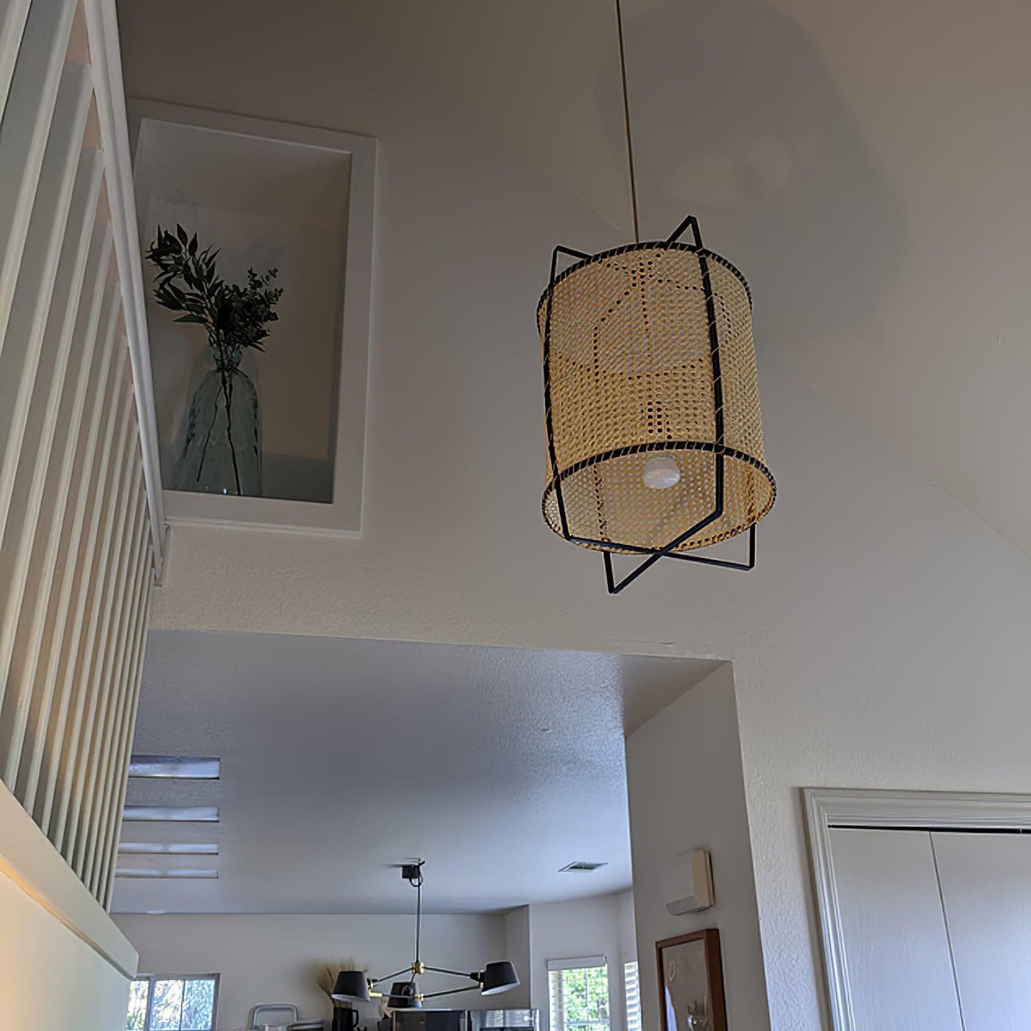 Japanese Bamboo Lantern pendant Light - Loonglight