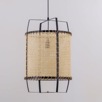 Japanese Bamboo Lantern pendant Light - Loonglight