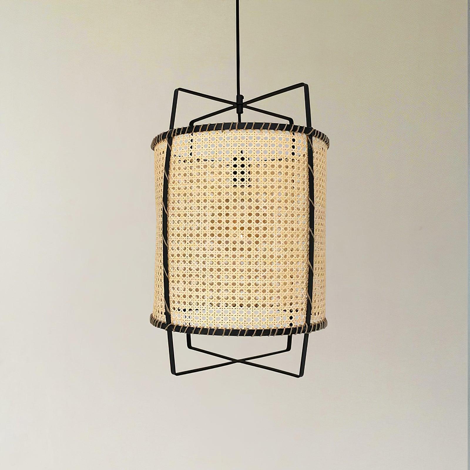 Japanese Bamboo Lantern pendant Light - Loonglight
