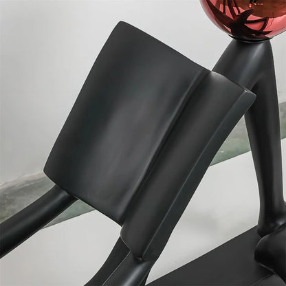 Reader Statue Floor Lamp - Loonglight