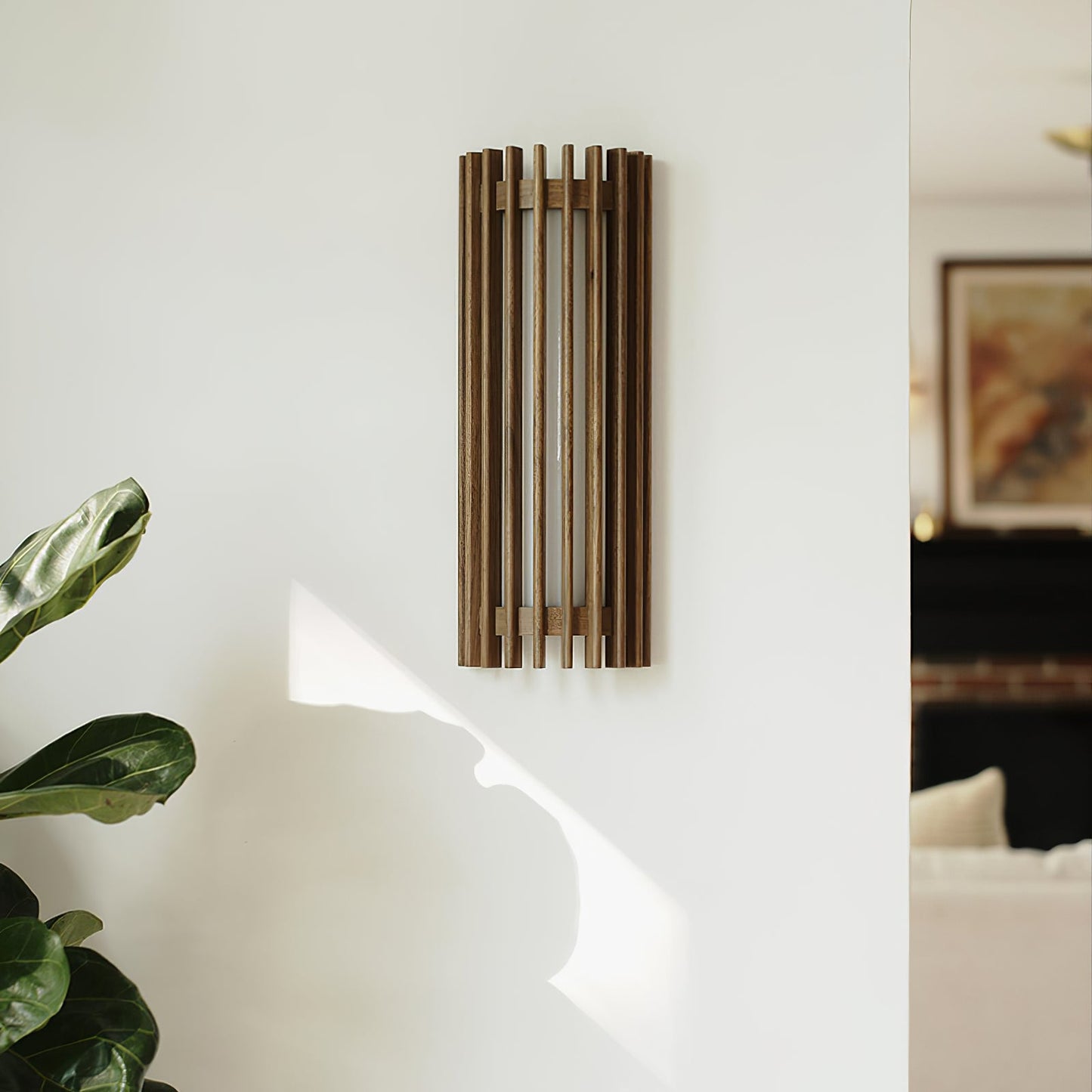 Regina Walnut Wall Lamp - Loonglight