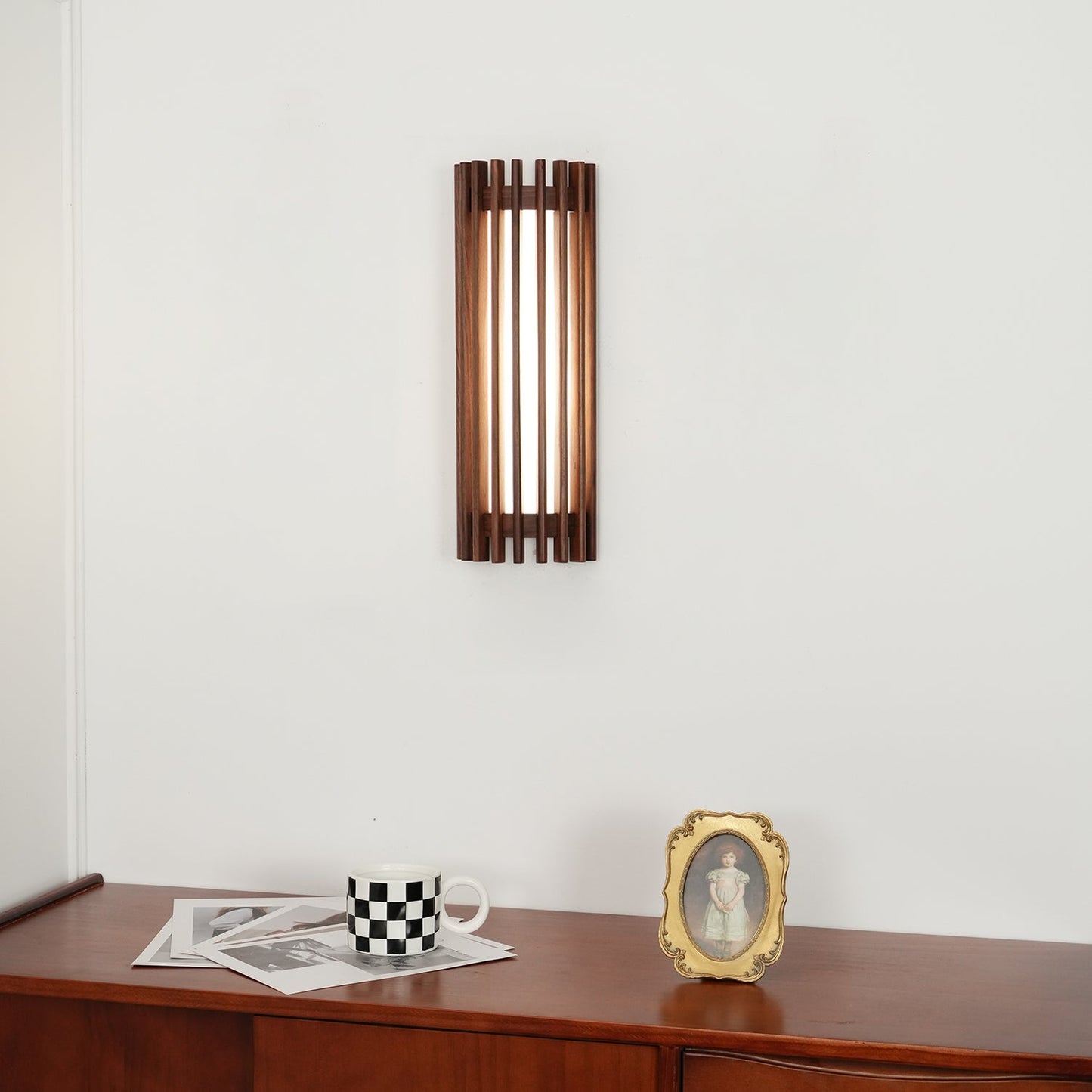 Regina Walnut Wall Lamp - Loonglight