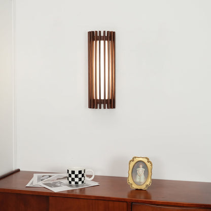 Regina Walnut Wall Lamp - Loonglight