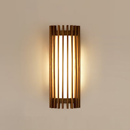 Regina Walnut Wall Lamp - Loonglight