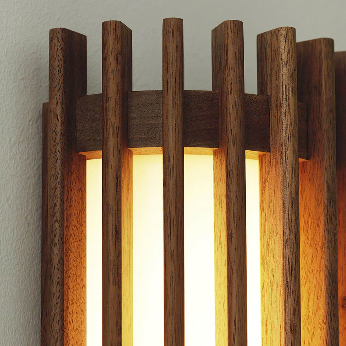 Regina Walnut Wall Lamp - Loonglight