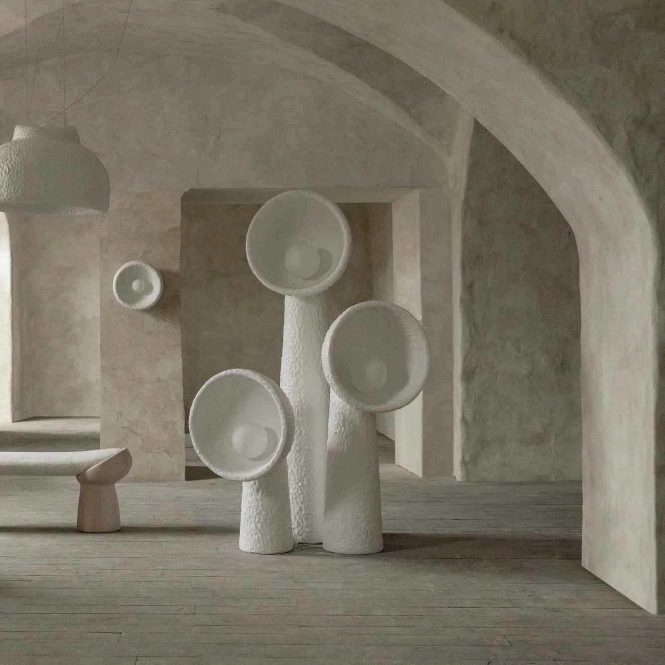 Resonate Sculptural Floor Lamp - Loonglight