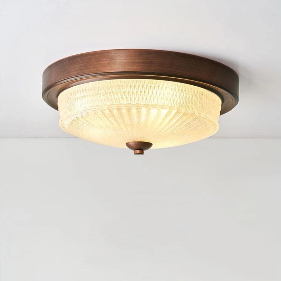 Retro Flush Ceiling Light