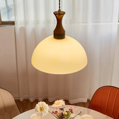 Retro Glass Plug-In Pendant Light - Loonglight