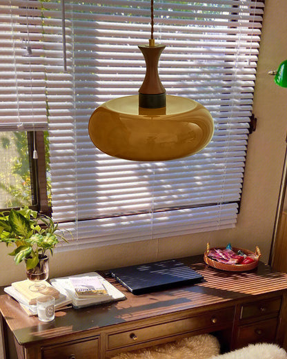 Retro Glass Plug-In Pendant Light - Loonglight