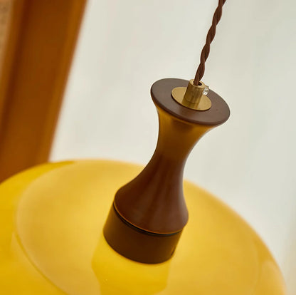 Retro Glass Plug-In Pendant Light - Loonglight