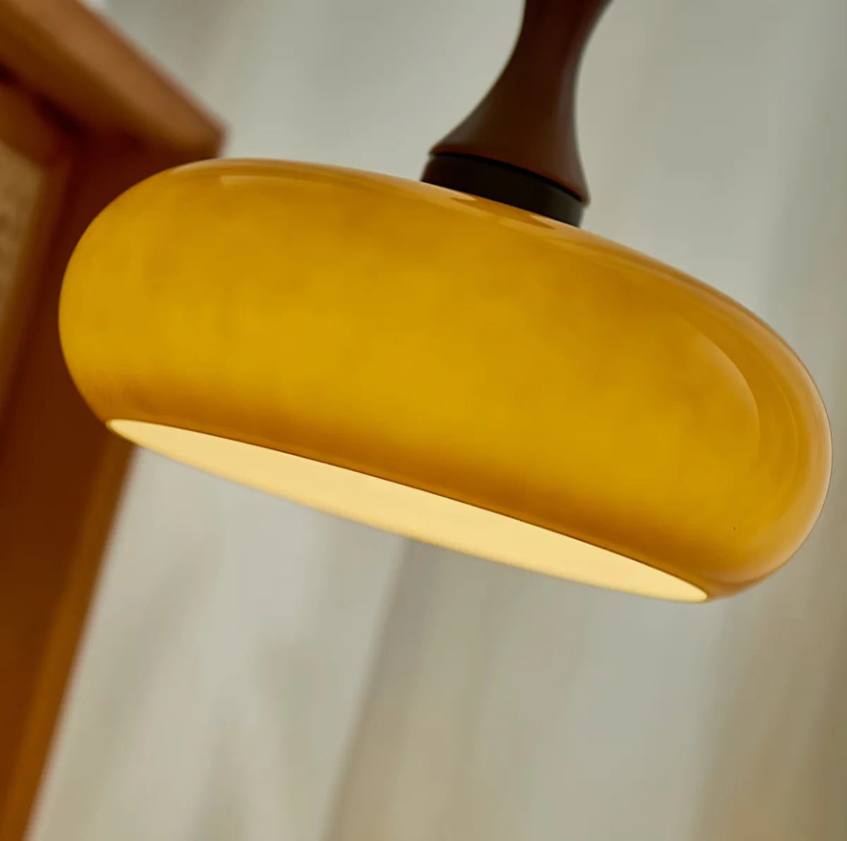 Retro Glass Plug-In Pendant Light - Loonglight