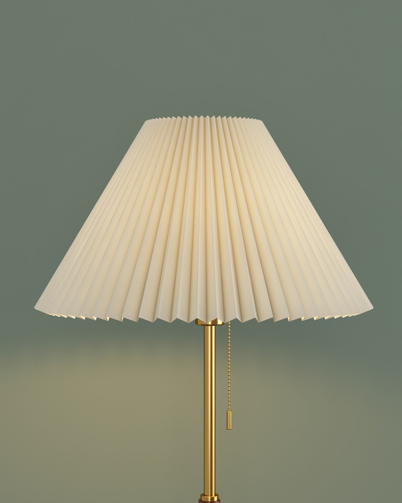 Retro Pleated Floor Lamp - Loonglight