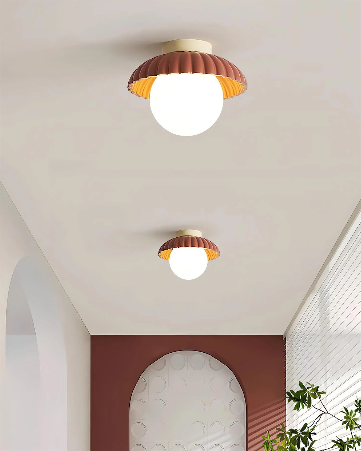 Retro Cap Ceiling Light - Loonglight