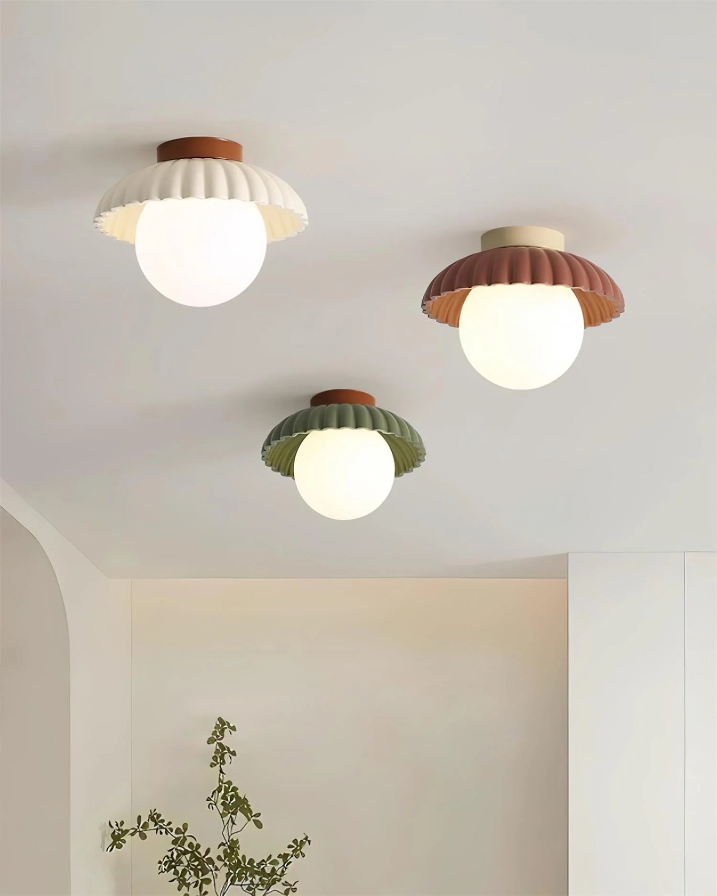 Retro Cap Ceiling Light - Loonglight