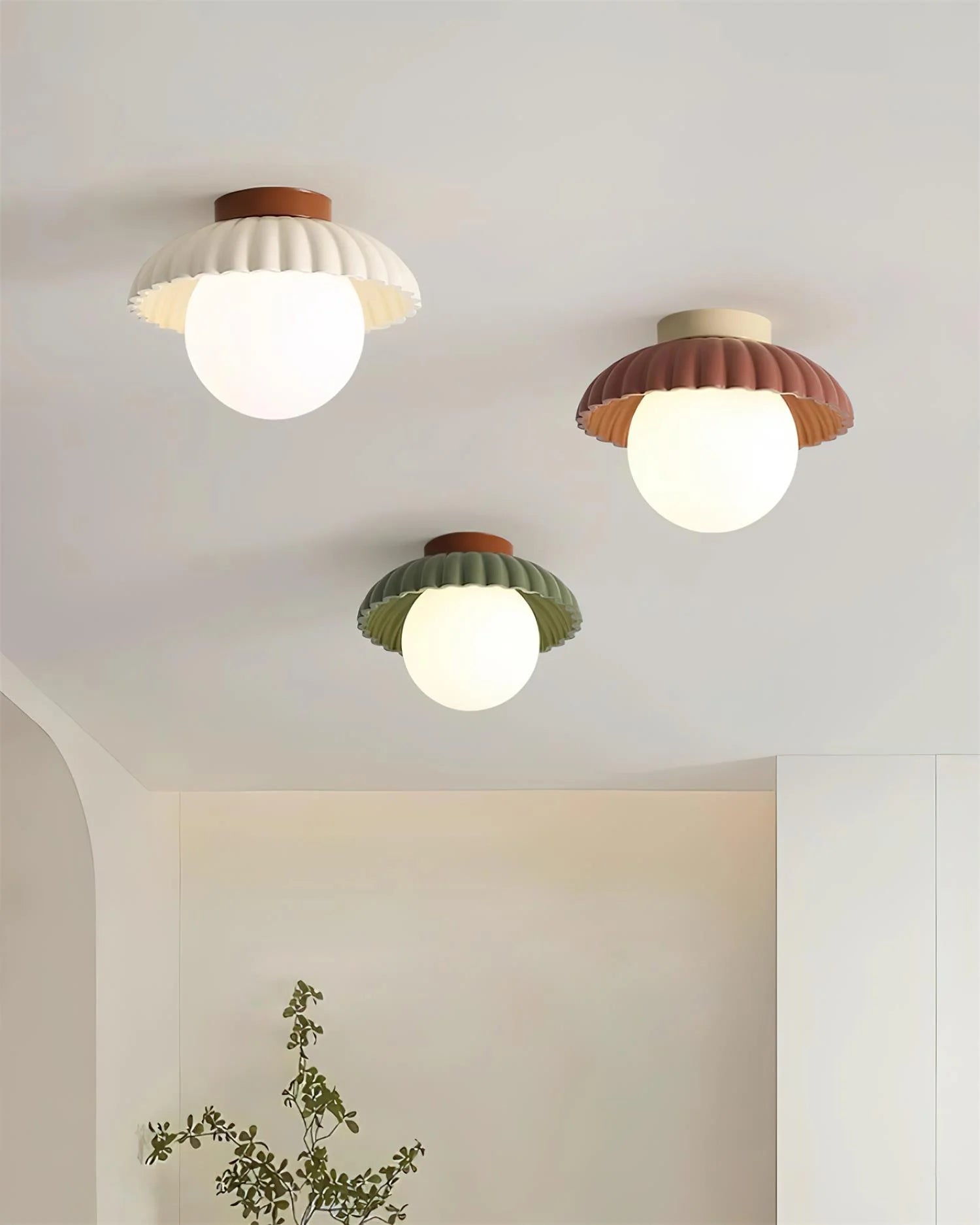 Retro Cap Ceiling Light - Loonglight