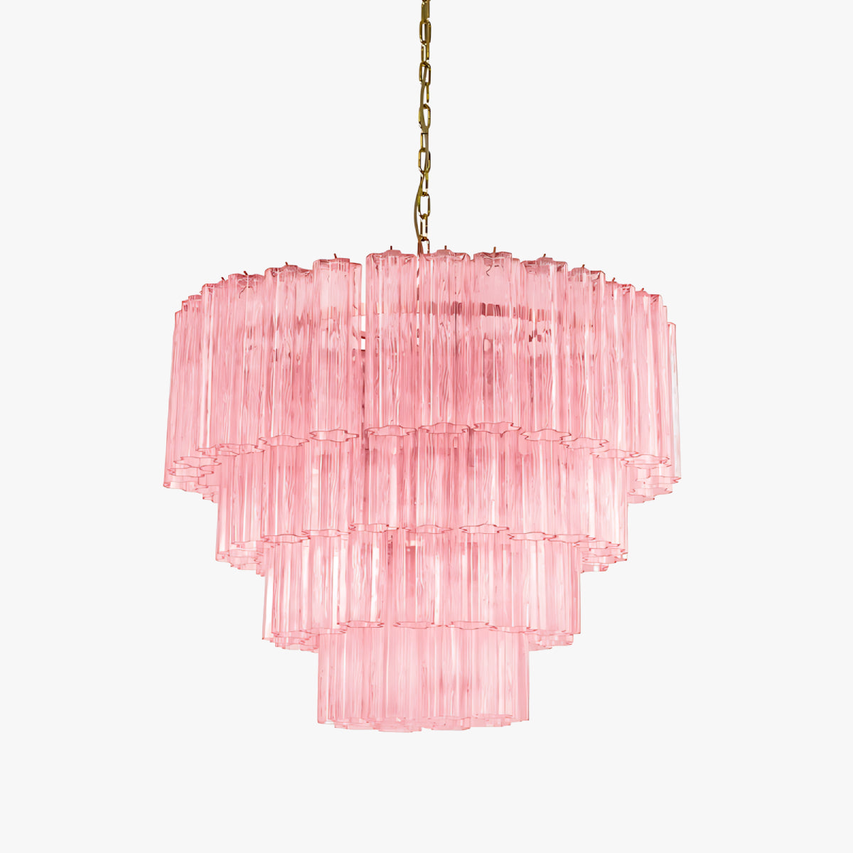 Retro Floral Tube Chandelier - Loonglight