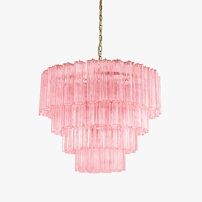 Retro Floral Tube Chandelier - Loonglight