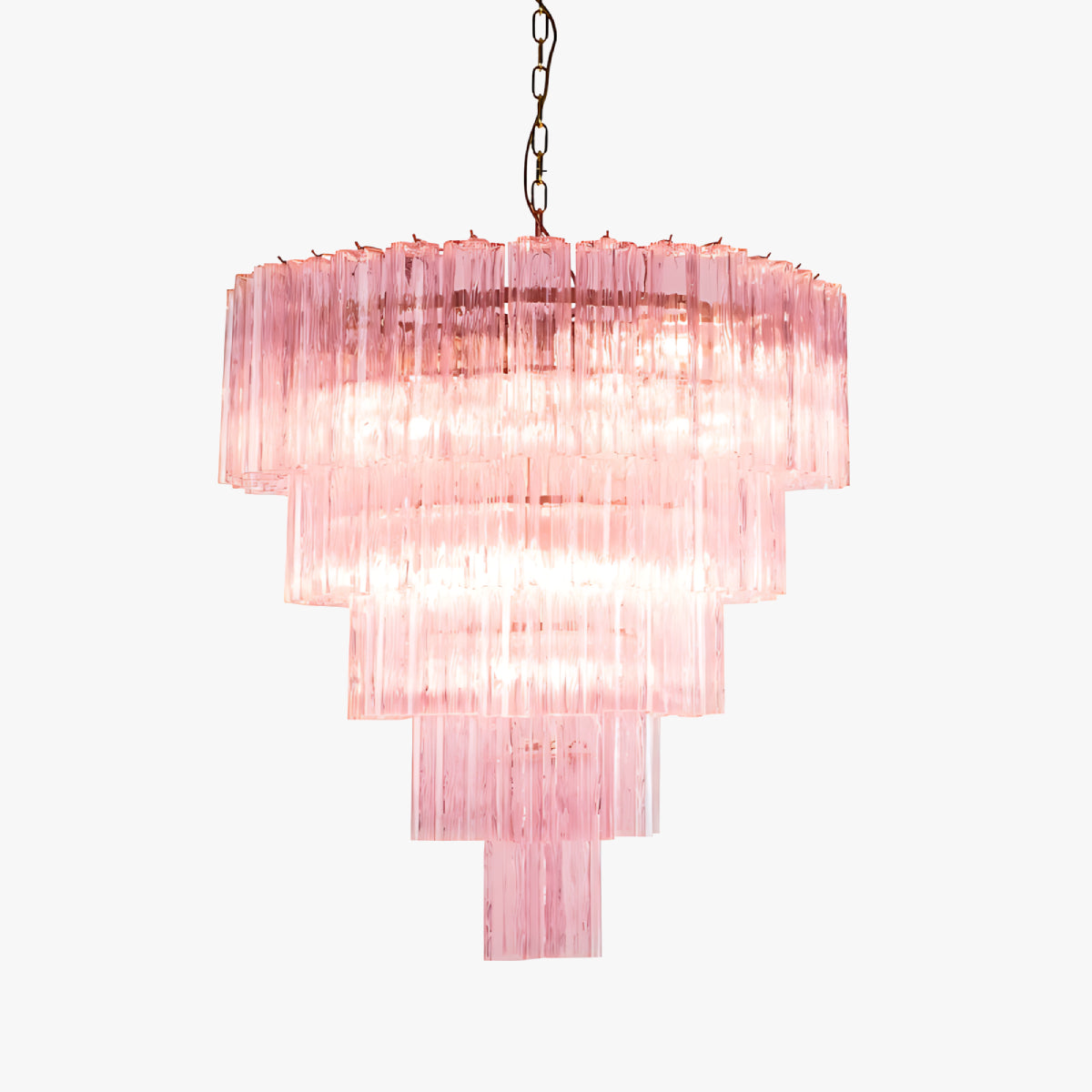 Retro Floral Tube Chandelier - Loonglight