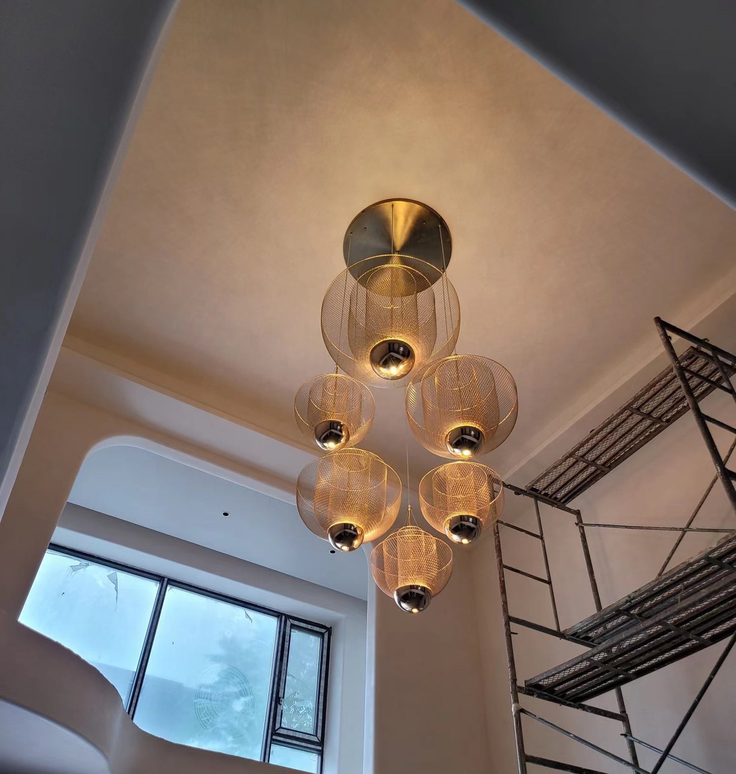 Meshmatics Chandelier - Loonglight