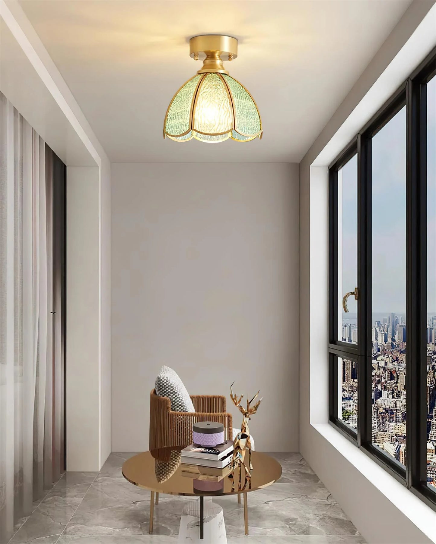 Retro Latta Ceiling Light - Loonglight