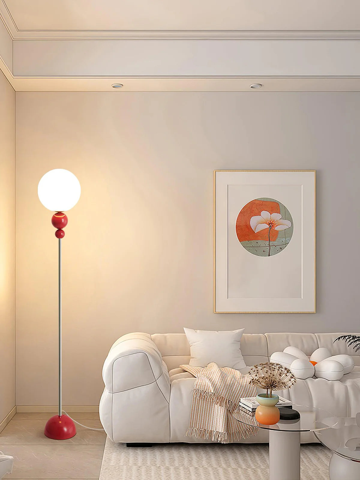 Retro Orb Floor Lamp - Loonglight