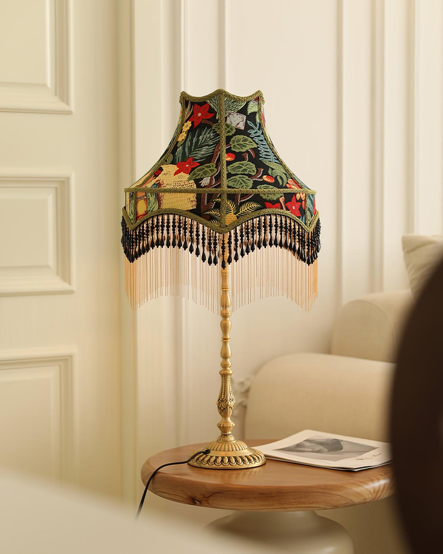 Retro Peony Table Light - Loonglight